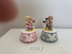 Mickey & Minnie Precious Moments Disney Musical Box