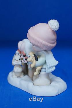 Minnie Mickey Donald Pluto Magic Season Disney Precious Moments Figurine 710050