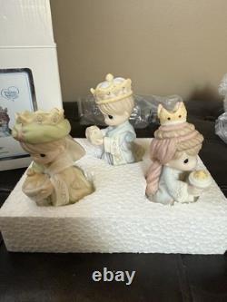 NEW In Box- Precious Moments Share the Gift of Love 159021 We Three Kings
