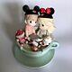 New Precious Moments Boy And Girl It's A Tea-riffic Day To Be With You Figurine