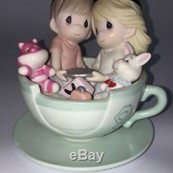 NEW Precious Moments Boy and Girl It's A Tea-riffic Day to Be With You Figurine