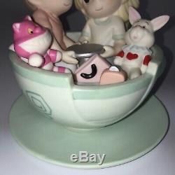 NEW Precious Moments Boy and Girl It's A Tea-riffic Day to Be With You Figurine