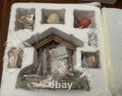 NEW Precious Moments Hallmark For Unto Us A Child Is Born 7 PC Nativity 199301