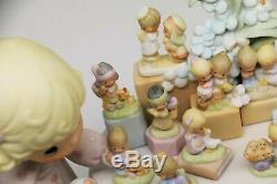 NIB PRECIOUS MOMENTS FROM THE BEGINNING 110238 LE 25th Anniversary signed Gene
