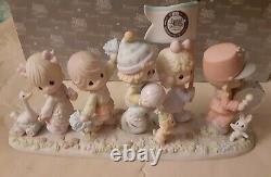 NIB Precious Moments 25 Years Figurine # 108544Marching Ahead Another 25 Years