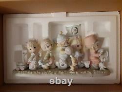 NIB Precious Moments 25 Years Figurine # 108544Marching Ahead Another 25 Years