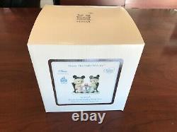 NIB Precious Moments Mickey & Minnie Mouse It's A Treat Being With You 159058