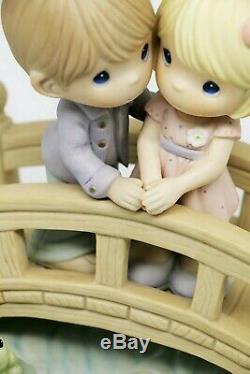 NIB Precious Moments OUR LOVE IS THE BRIDGE TO HAPPINESS 840030 Limited Edition