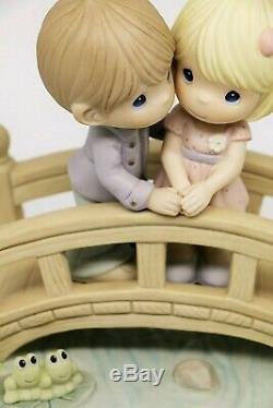 NIB Precious Moments OUR LOVE IS THE BRIDGE TO HAPPINESS 840030 Limited Edition