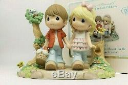NIB Precious Moments YOU AND ME WE'RE MEANT TO BE 134022 Limited Edition COUPLE