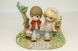 NIB Precious Moments YOU AND ME WE'RE MEANT TO BE 134022 Limited Edition COUPLE