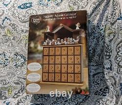 NIB READ Precious Moments Countdown To Christmas Nativity Advent Calendar