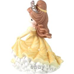 New PRECIOUS MOMENTS DISNEY 100th Anniversary Limited Edition Figurine BELLE