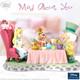 New Precious Moments Disney Figurine Alice In Wonderland Tea Party Mad Hatter
