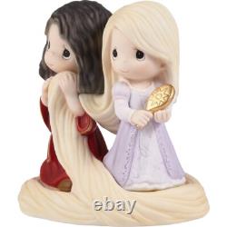 New PRECIOUS MOMENTS DISNEY Porcelain Figurine RAPUNZEL MOTHER GOTHEL Tangled