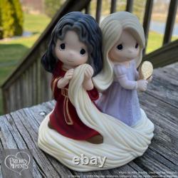 New PRECIOUS MOMENTS DISNEY Porcelain Figurine RAPUNZEL MOTHER GOTHEL Tangled