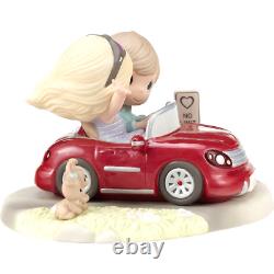 New PRECIOUS MOMENTS Figurine OUR LOVE HAS NO LIMITS Roadtrip Limited Edition