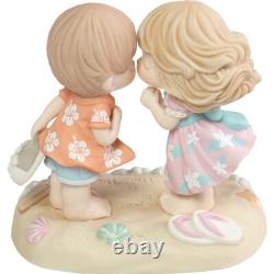 New PRECIOUS MOMENTS Figurine OUR LOVE IS DEEPER THAN OCEAN Hawaii Shirt Dress