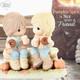 New Precious Moments Figurine Pumpkin Spice Latte Friends Sisters Donut Coffee