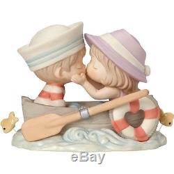 New PRECIOUS MOMENTS Figurine YOU'RE THE ONLY FISH IN MY SEA Porcelain Statue