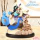 New Precious Moments Musical Figurine Aladdin Jasmine Genie Abu Music Box