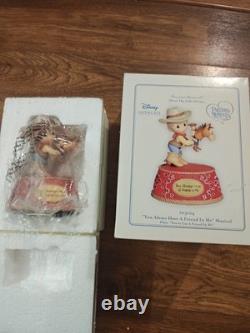 Open Box Disney Precious Moments Toy Story Music Box You've Got A Friend In Me