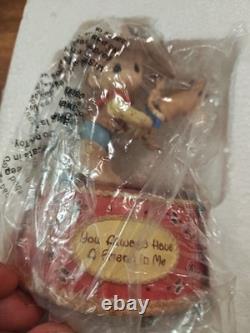 Open Box Disney Precious Moments Toy Story Music Box You've Got A Friend In Me