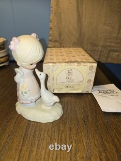 Original 21 Jonathan &David Precious Moments Make A Joyful Noise No Date Stamp