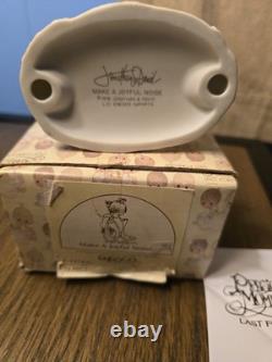 Original 21 Jonathan &David Precious Moments Make A Joyful Noise No Date Stamp