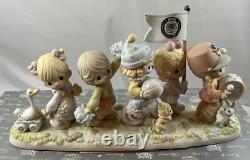 PRECIOUS MOMENTS #108544 MARCHING AHEAD ANOTHER 25 YEARS 1491/ 5000 Dealer Only