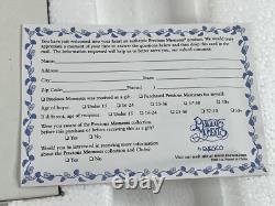 PRECIOUS MOMENTS #108544 MARCHING AHEAD ANOTHER 25 YEARS 1491/ 5000 Dealer Only