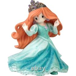 PRECIOUS MOMENTS DISNEY 100th Anniversary Ltd Ed Figurine ARIEL LITTLE MERMAID