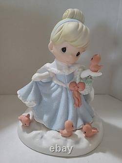 PRECIOUS MOMENTS DISNEY Figurine CINDERELLA 131040 You Bring a Song to My Heart