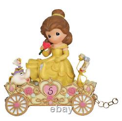 PRECIOUS MOMENTS Disney PRINCESS BIRTHDAY TRAIN set of 13 NEW