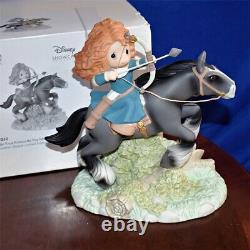 PRECIOUS MOMENTS Disney Pixar MERIDA TAKE YOUR FUTURE BY THE REINS LIMITED New