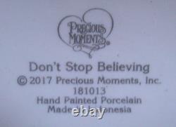 PRECIOUS MOMENTS Don't Stop Believing #181013 2017 BRAND NEW & RARE