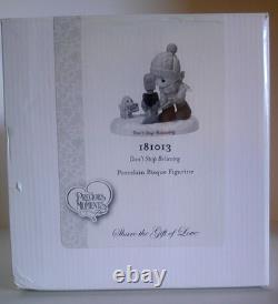 PRECIOUS MOMENTS Don't Stop Believing #181013 2017 BRAND NEW & RARE