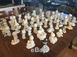 PRECIOUS MOMENTS Figurines Lot of 44 Pieces
