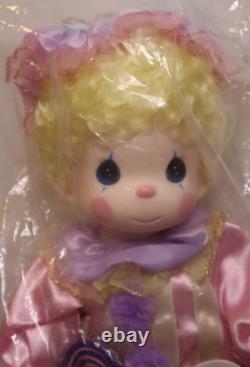PRECIOUS MOMENTS LOLLIPOP 13 DOLL CLOWN COLLECTION VTG FIGURINE With TAG