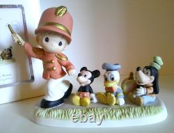 PRECIOUS MOMENTS Leader Of The Band #152005 Disney Showcase BRAND NEW