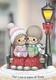 Precious Moments Lighted Lamp Post Warm & Cozy Figurine Retired Thomas Kinkade