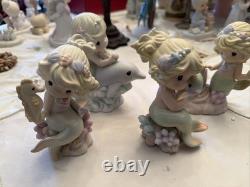 PRECIOUS MOMENTS MERMAID SEA OF FRIENDSHIP COMPLETE SET No Boxes