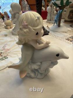 PRECIOUS MOMENTS MERMAID SEA OF FRIENDSHIP COMPLETE SET No Boxes