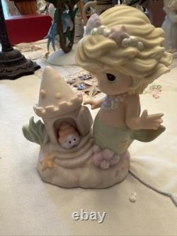 PRECIOUS MOMENTS MERMAID SEA OF FRIENDSHIP COMPLETE SET No Boxes