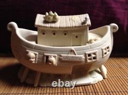 $ PRECIOUS MOMENTS NOAHS ARK TWO 2 BY 2 LOT 11 PIECE SET 2 x 2 COLLECTIBLE BOXES