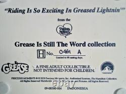PRECIOUS MOMENTS Riding Is So Exciting In Greased Lightnin BRAND NEW & RARE