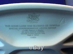 PRECIOUS MOMENTS The Good Lord Has Blessed Us Tenfold 114022 Cedar Tree NIB