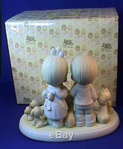 PRECIOUS MOMENTS The Good Lord Has Blessed Us Tenfold 114022 Cedar Tree NIB