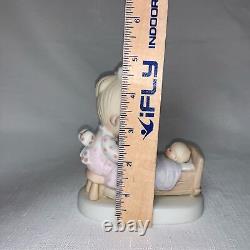 PRECIOUS MOMENTS Vintage RARE 1979 Hand Rocks Future E5204 Mozart's Lullaby