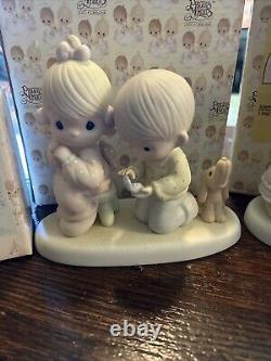 PRECIOUS MOMENTS WEDDING SET LOT 7 Pc